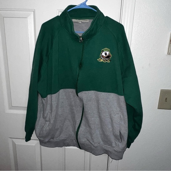 NCAA Oregon Ducks Fanatics Jacket Football Mens 3XL Multi Fleece Lined Full Zip - Picture 1 of 5